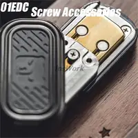 ZERO ONE EDC Screw Fingertip Gyro DIY Accessories Hand Spinner Push Slider Screws Balls Springs 01EDC 1