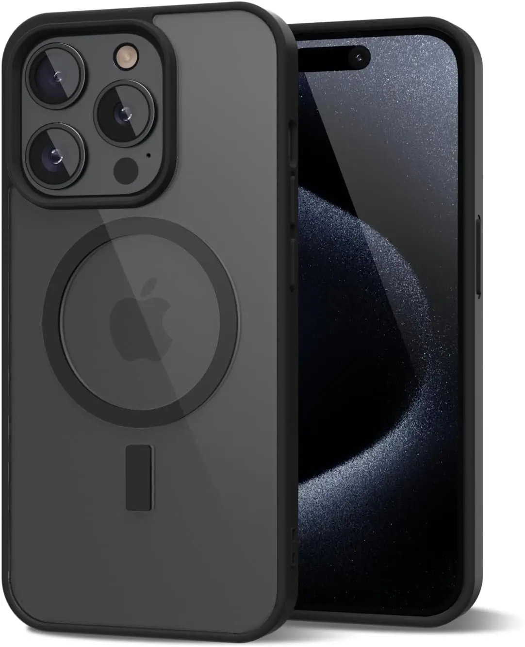 Luxury Magnetic Wireless Charging Case - Shockproof Transparent Back Cover