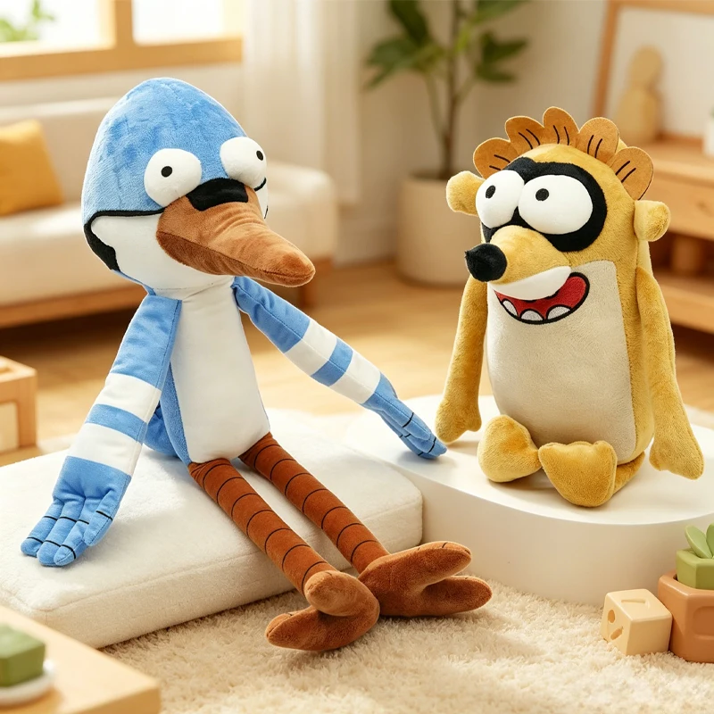 Rigby Plushie - Anime Film Merchandise Character - Exquisite Decoration Gift