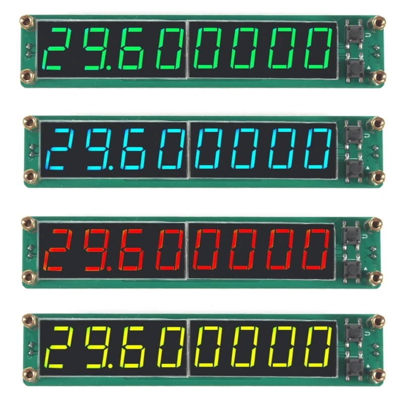 PLJ~8LED RF Frequency Counter Tester Digital Cymometer Tester 0.1MHz to 2400MHz For Signal Analysis frequency counter tester