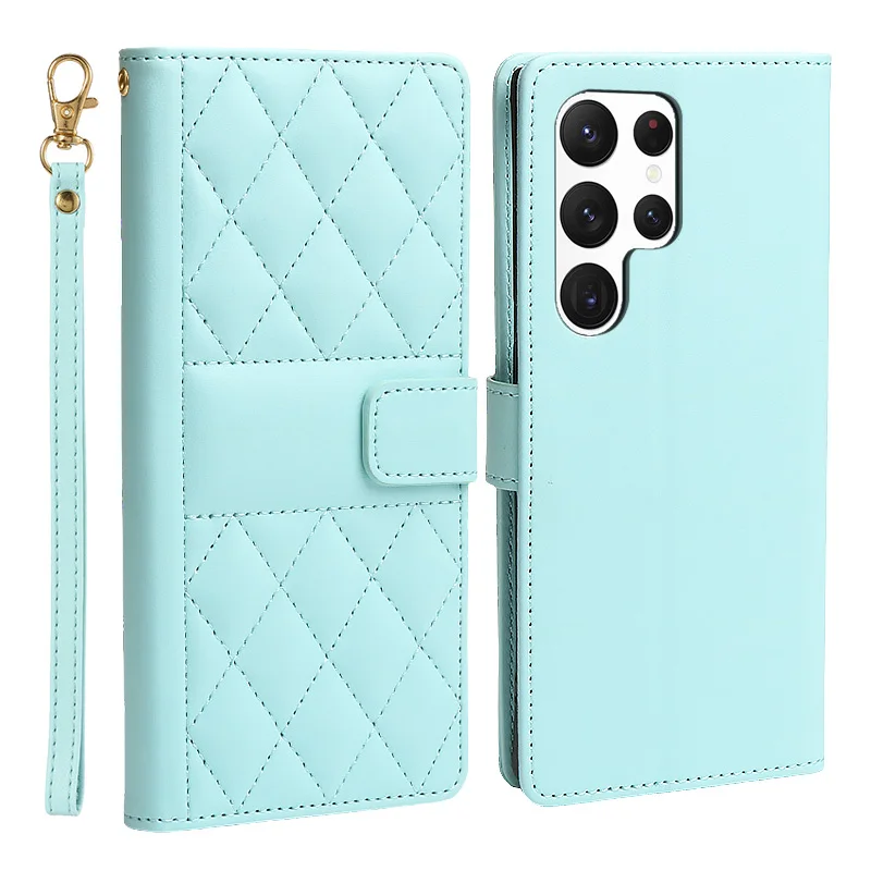 Wallet Phone Case For Samsung Galaxy Leather Flip Cover_voghion.com