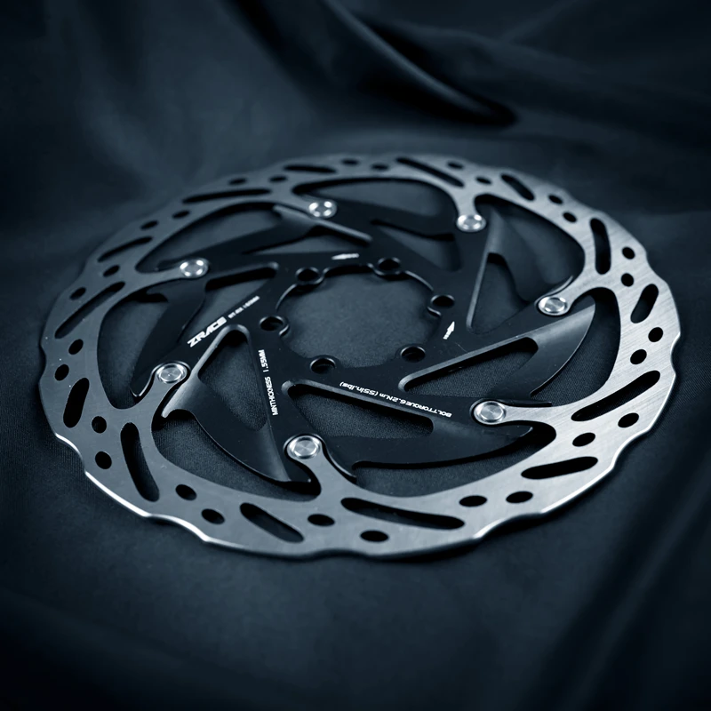 ZRACE RT-RX 6 Screw Disc Rotor, Ultralight Strong heat dissipation floating rotor 160mm Road disc brake