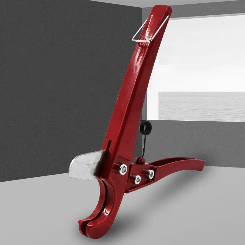 PVC pipe cutter 32mm 1-1/4&quot scissors shear PU PP PE hose cutting hand tool |