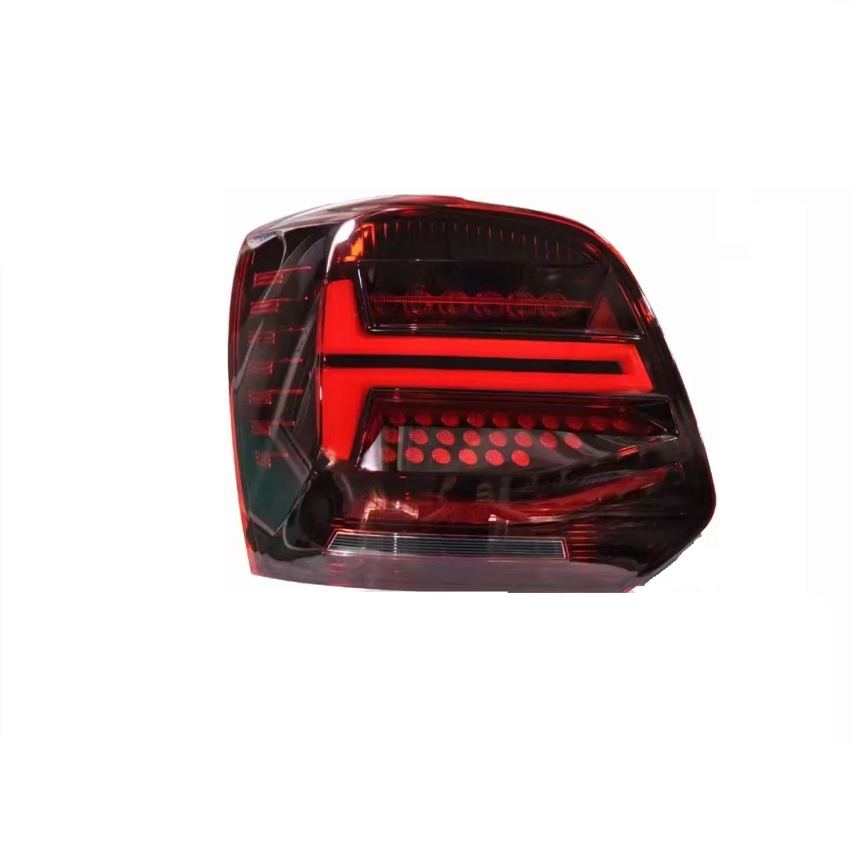 

Modified Auto Parts V W POLO 2010-17 Tail Lamp Streamer Dynamic Signal Rear Lamp Stop Brake Reverse