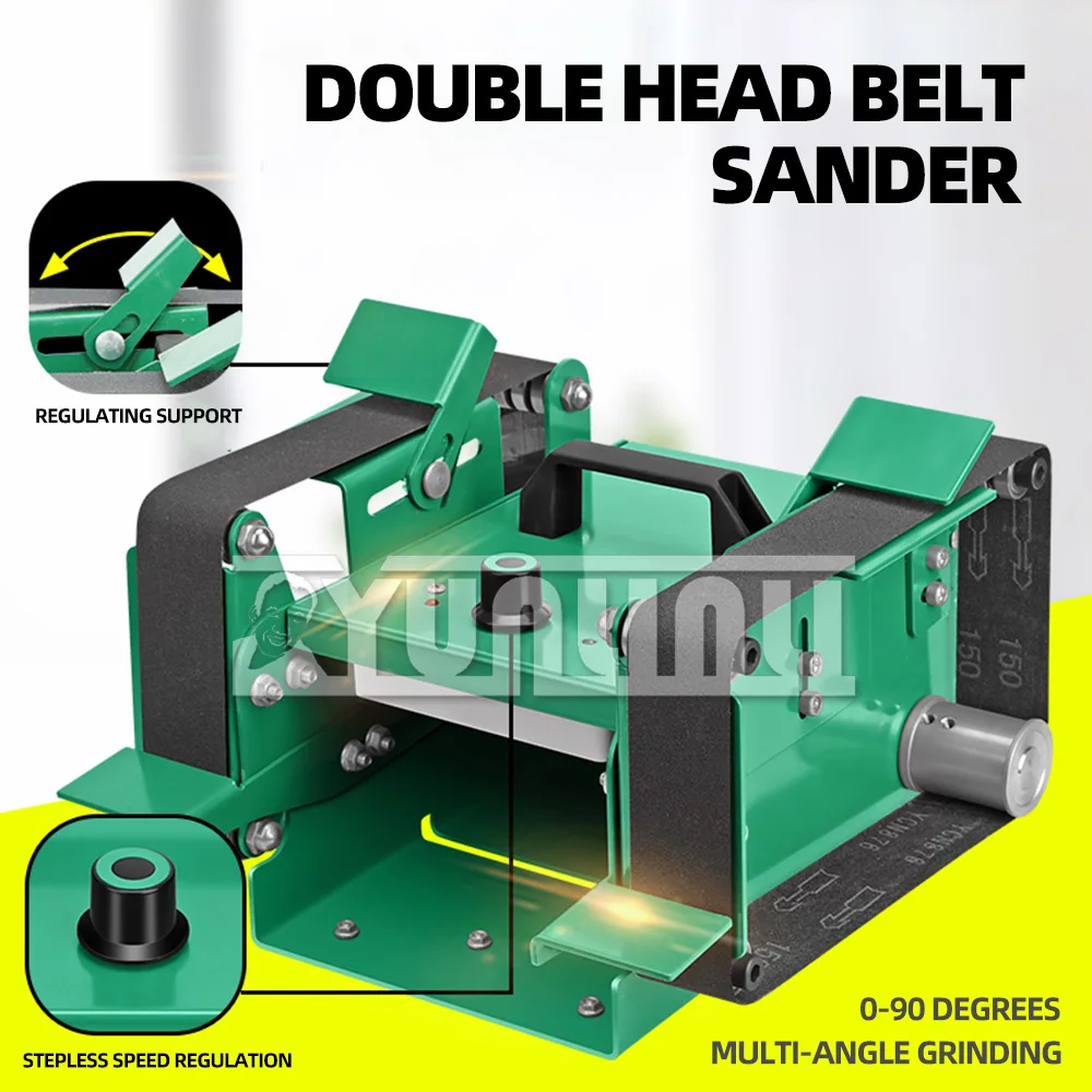 1850w Water Belt Sanding Machine Electric belt Sander Metal Wood Polishing Machine Desktop Multi-functional Knife Sharpener