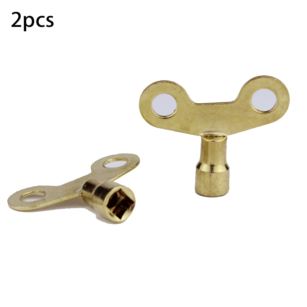 Description Picture 4 of item2pcs Kitchen Faucet Keys For Ventilation Air Bathroom Retro Radiator Plumbing Keys Tap Water Switch Handles