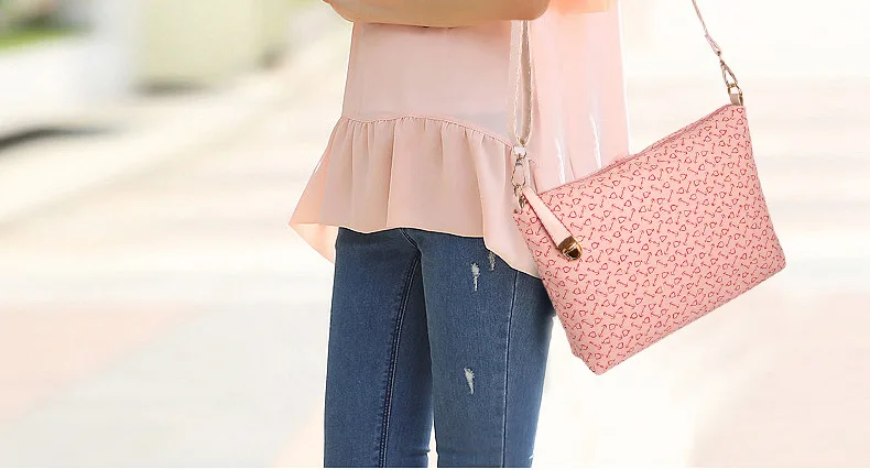 Fashion Mother Bag Five Pieces Set Ladies Commuter Crossbody Girls Simple Handbag Card Purse Wallet Shoulder Bag Cosmetic Bag