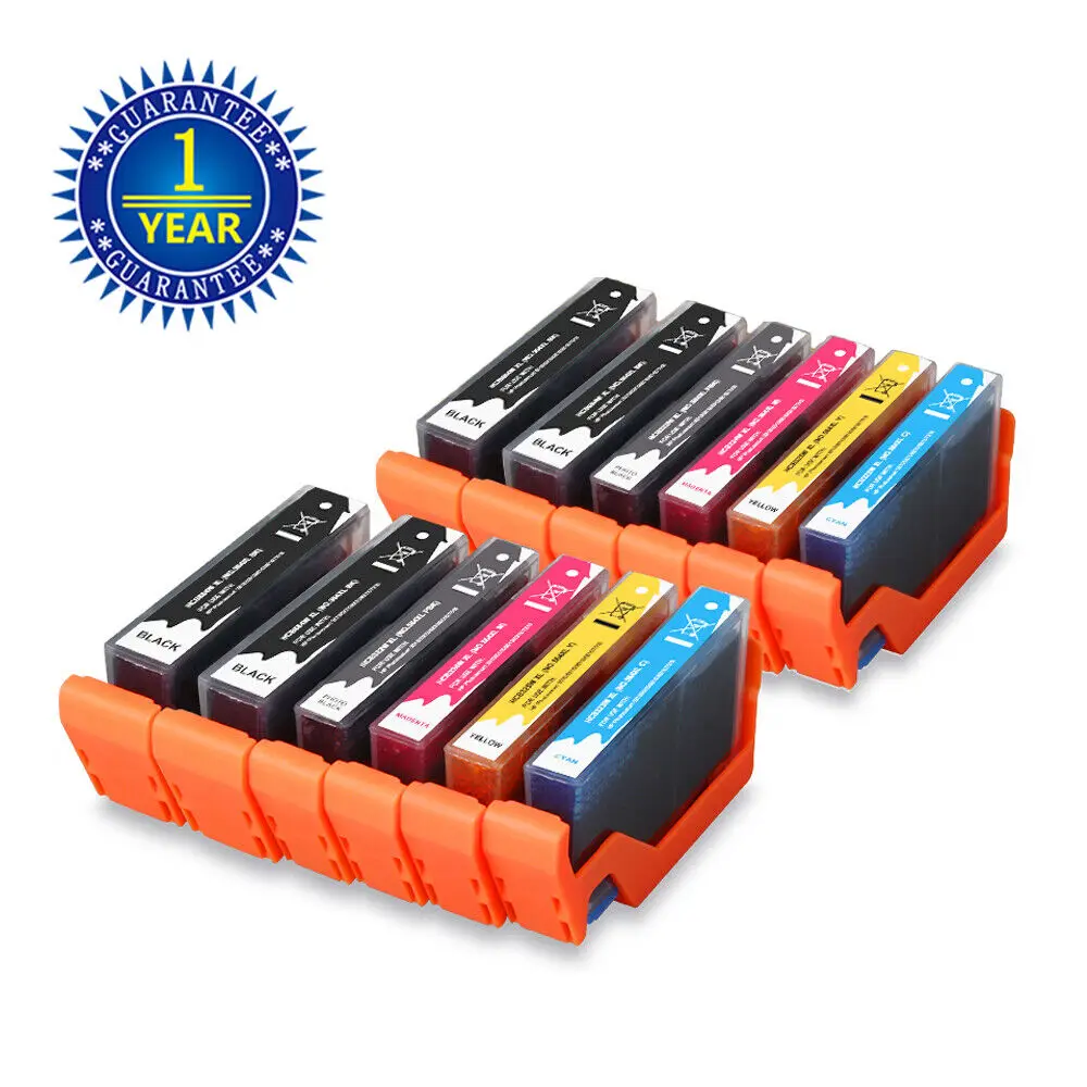 Cartucce Di Inchiostro 12Pk 564Xl Per Hp Photosmart 6510 6515 6520 7510 7520 5520 5514