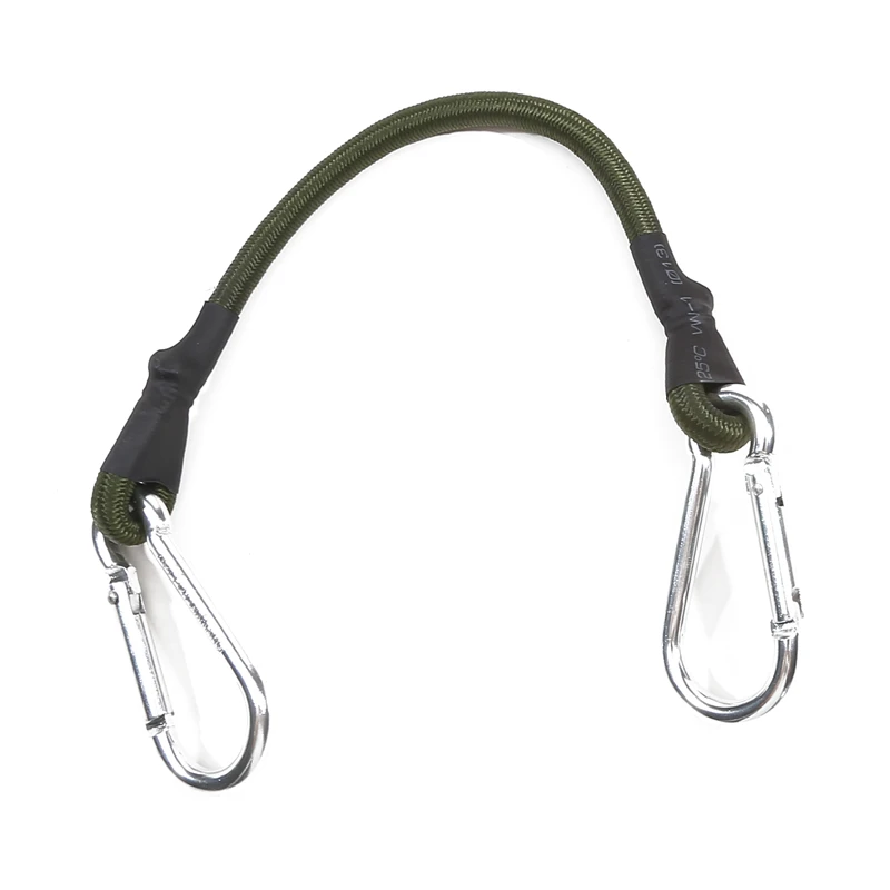 Description Picture 4 of item30-120cm Heavy Duty Bungee Cord Elastic Tie Strap String Carabiner Hooks Kayak Cycling Luggage Packing Ropes Camping Accessories