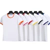 DIY Custom Your LOGO Image Polyester Tees Summer Raglan Short Sleeve Tops Adult Kids Blank White T-shirt Family Matching Outfits 2