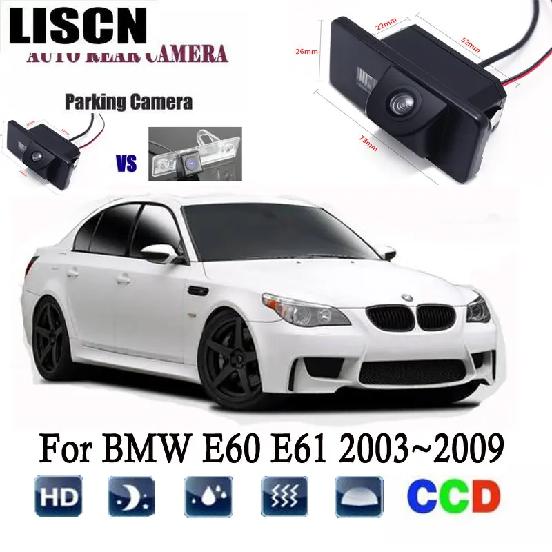 Rear View Camera For BMW E60 E61 20032009 CCD Night Vision Backup
