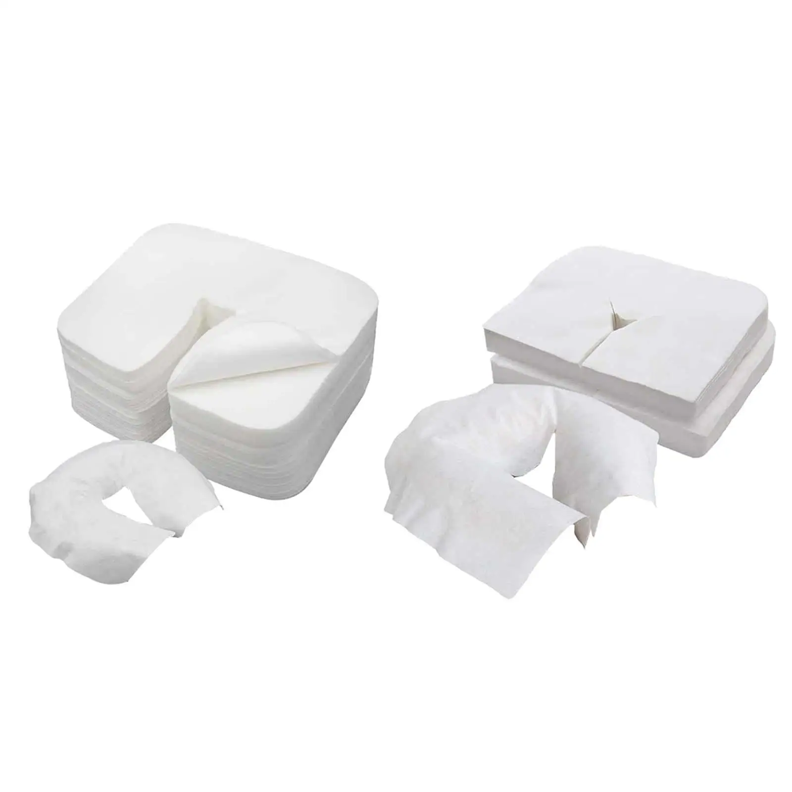 100 Pieces Disposable Pillow Cover for Chairs SPA Salon Bed Massage Tables