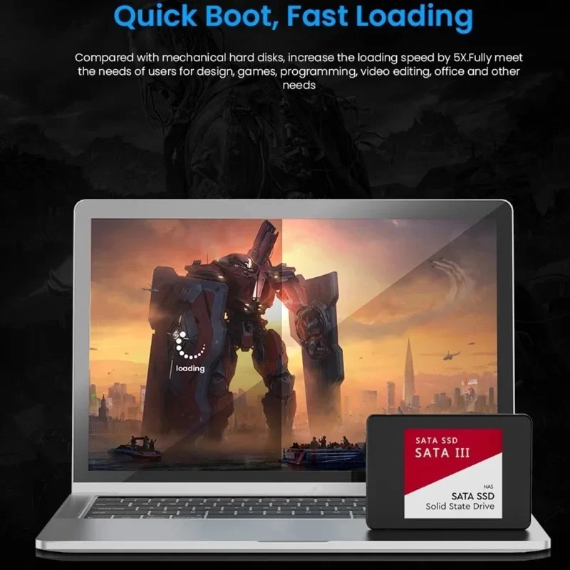 Ʈ ũ ǻ ũž  ޴ SSD,  ָ Ʈ ϵ ũ, 2TB, 2.5 ġ, 4TB, Sata III ϵ ̺, 1TB