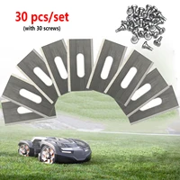 30pcs Trimmer Blade Lawn Mower Grass Replacement Trimmer Cutter Piece For Automower/Garden Robotic Lawnmower Tools 1