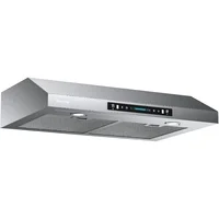 30 Inch Under Cabinet Range Hood with 900-CFM, 4 Speed Gesture Sensing&Touch Control Panel, Stainless Steel Kitchen Vent 1