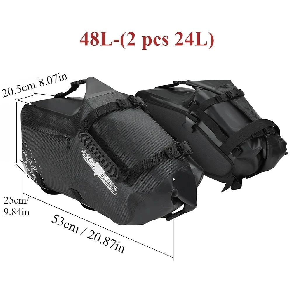 Dirt Bike Adventure Motorcycle Motorbike Travel Bag 48L Motorcycle