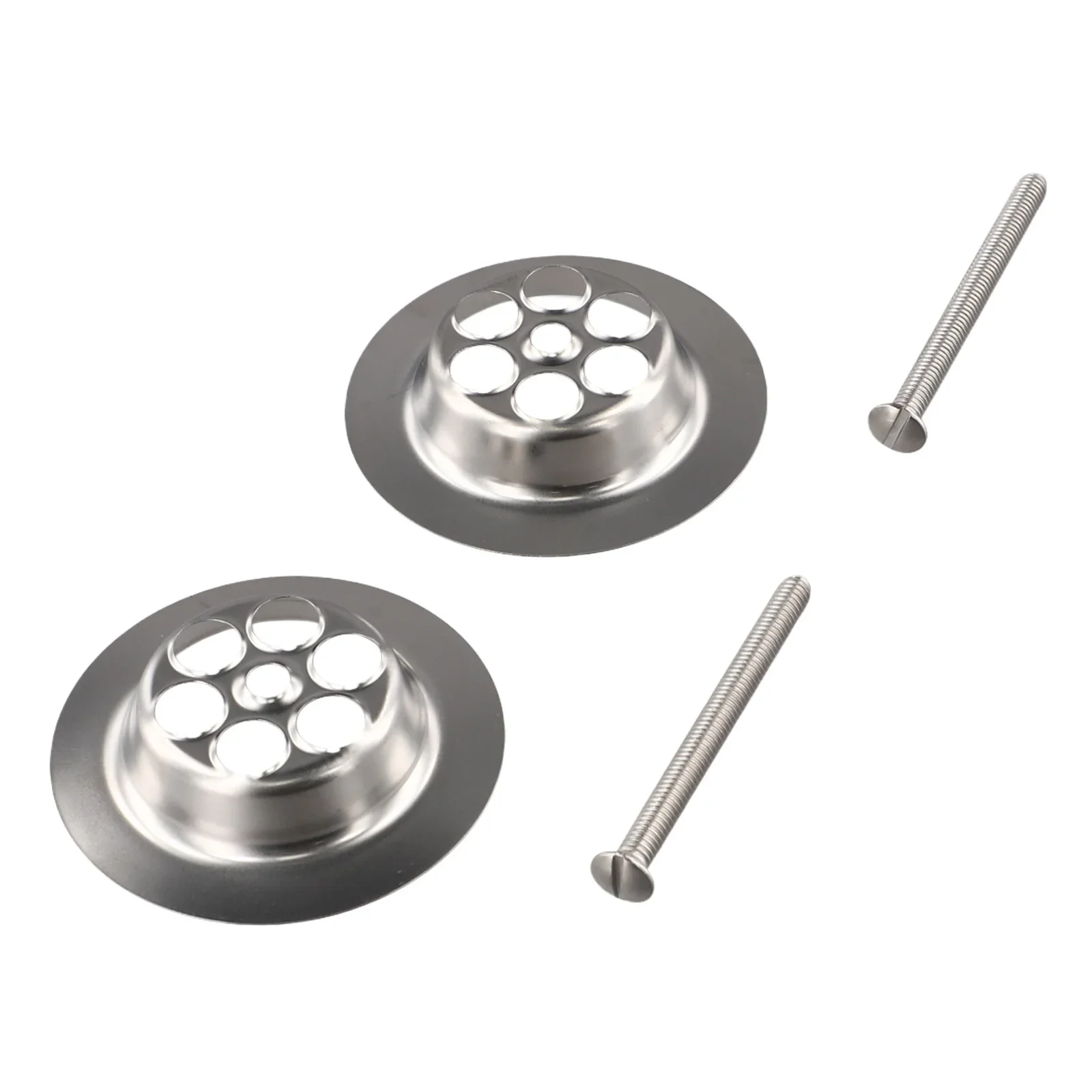Stainless Steel Bath Plug Replace With Screw 70mm Kitchen Fixtures Leakproof Set Bath Plug Convenient Replacement drain plug