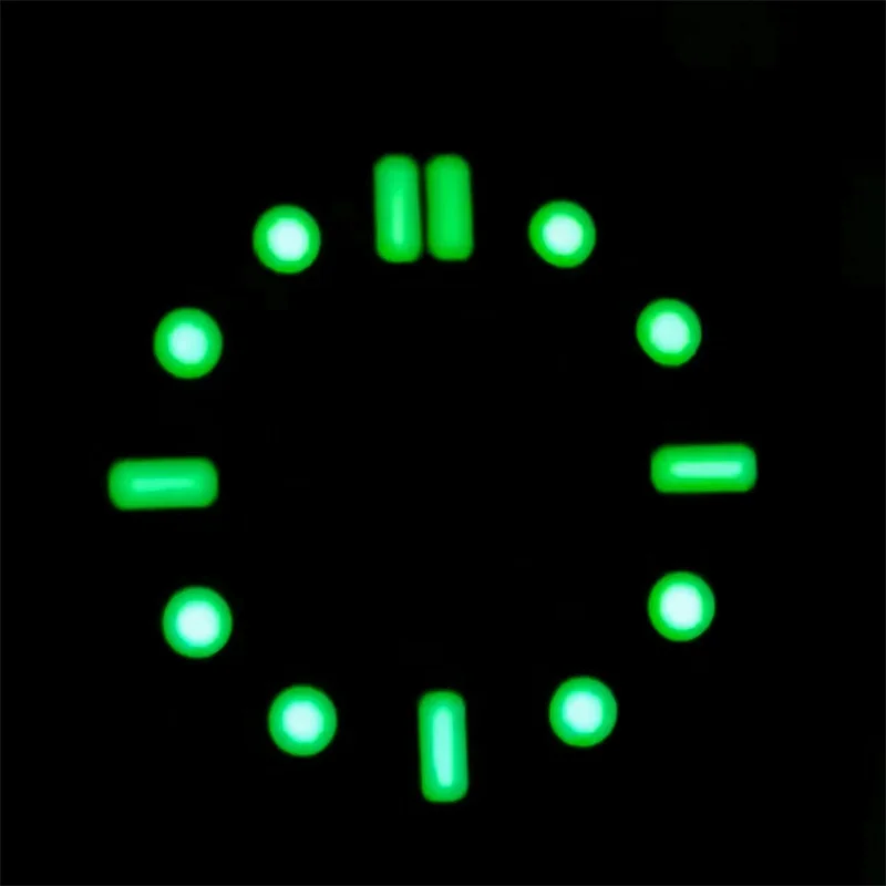 LARIMOKER 31mm Watch Dial Sterile white /Black /blue /green face Fit  NH35 date at 6 o'clock Movement Accessories