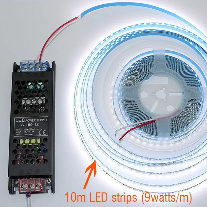LED 스트립용 초박형 드라이버 정전압 전원 공급 장치 DC 12V / 24V 조명 변압기 60W 100W 150W 200W 300W 400W