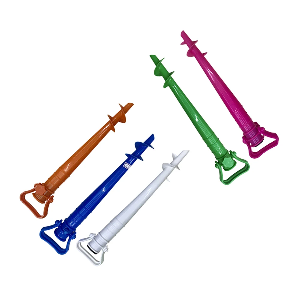 Umbrella Spike Beach Umbrella Sand Ground Anchor Stretch Stand Holder Base For Fishing Pole Sun Beach GardenPatio