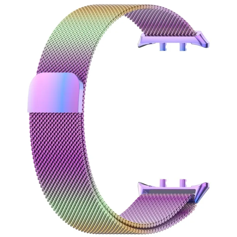 Sleek Magnetic Stainless Steel Milanese Strap - Breathable Replacement Bracelet