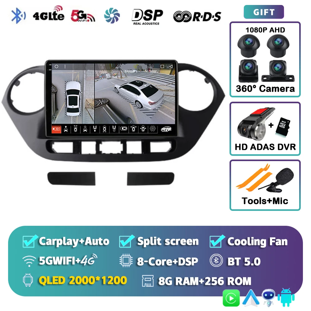 2K 8G-256G 360 DVR