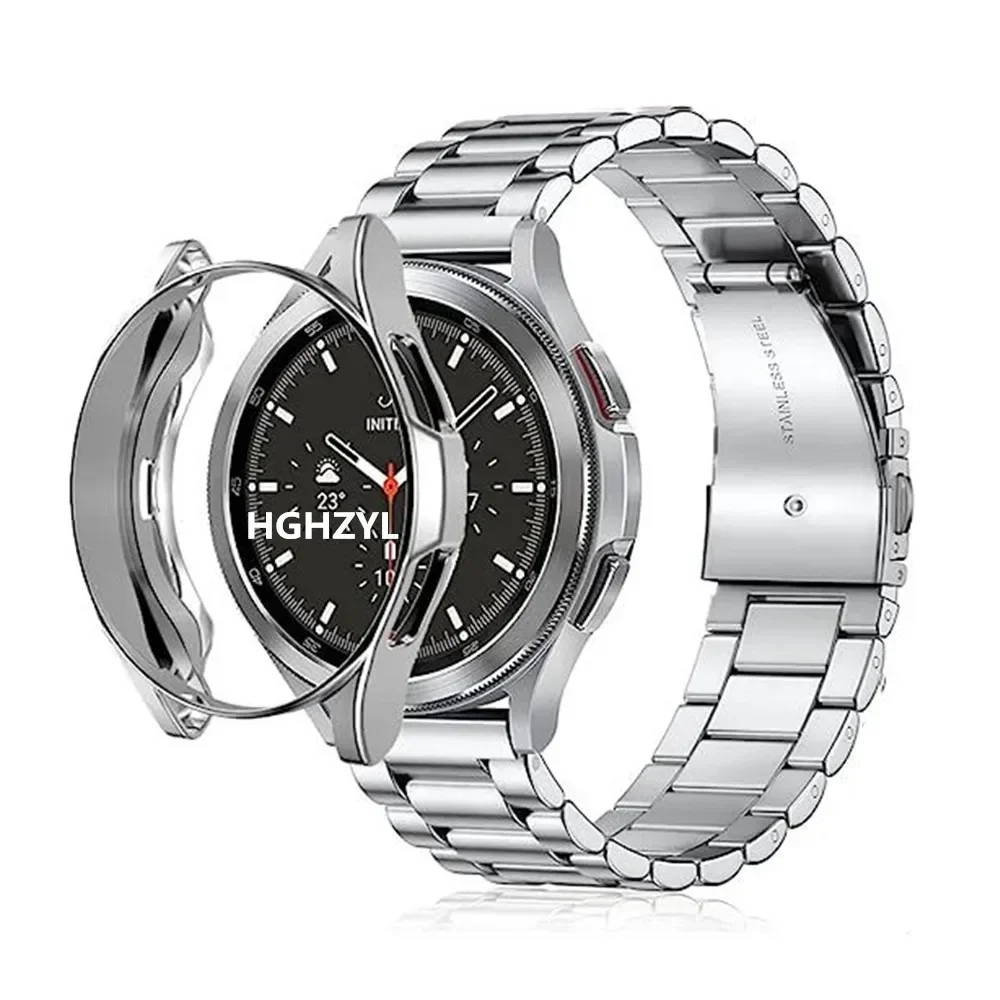 Premium Stainless Steel Strap with Protective Case