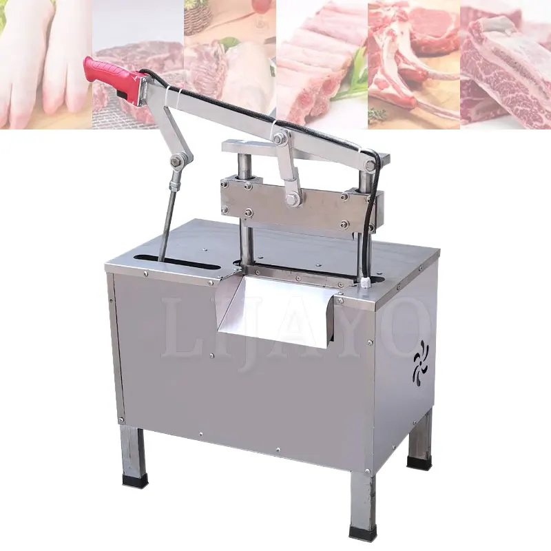 

Commercial Tabletop Bone Cutting Machine Lamb Bone Cutter Cut Trotter Ribs Frozen Meat Electric Bone Sawing Machine
