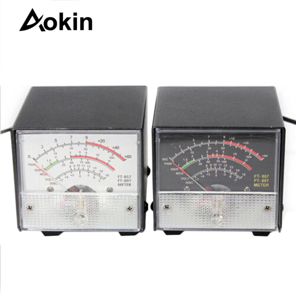 Ft-897 Metal Case Swr Meter Original External S Meters Swr Power Meter Per Yaesu Ft-857 Ft-897 Pratico