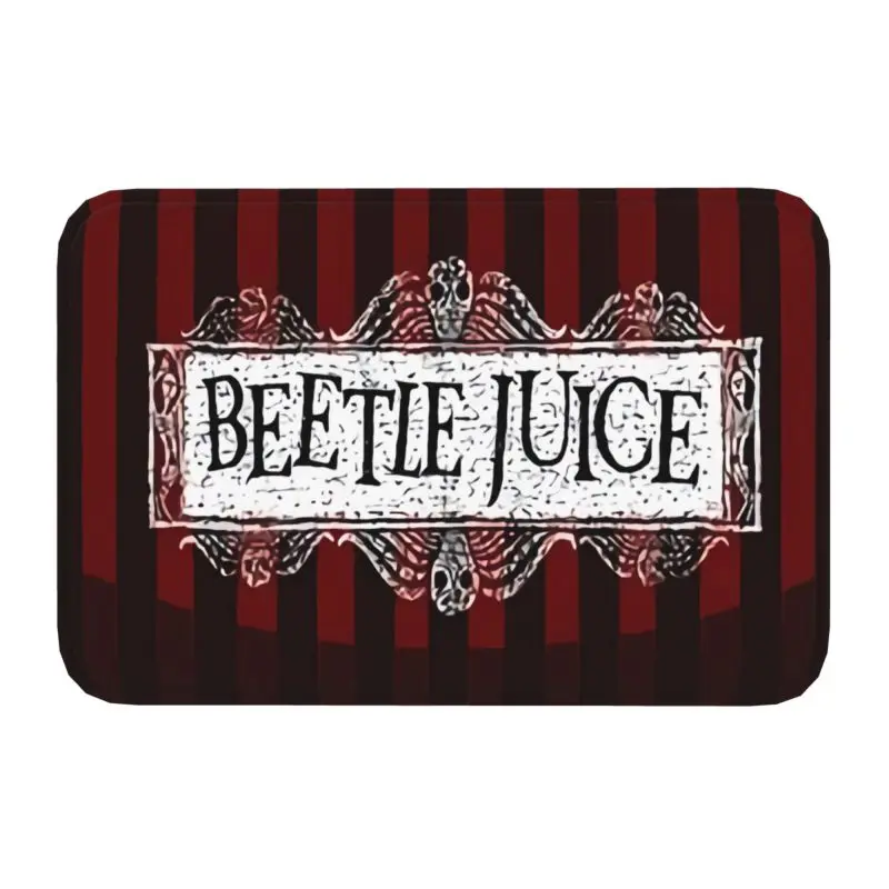 Horror Beetlejuice Porta D'Ingresso Pavimento Tappetino D'Ingresso Striscia Interna Tim Burton Bagno Cucina Zerbino Balcone Tappeto Tappeto