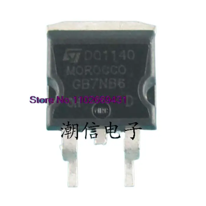 

20PCS/LOT GB7NB60HD STGB7NB60HD 7A 600V Original, in stock. Power IC