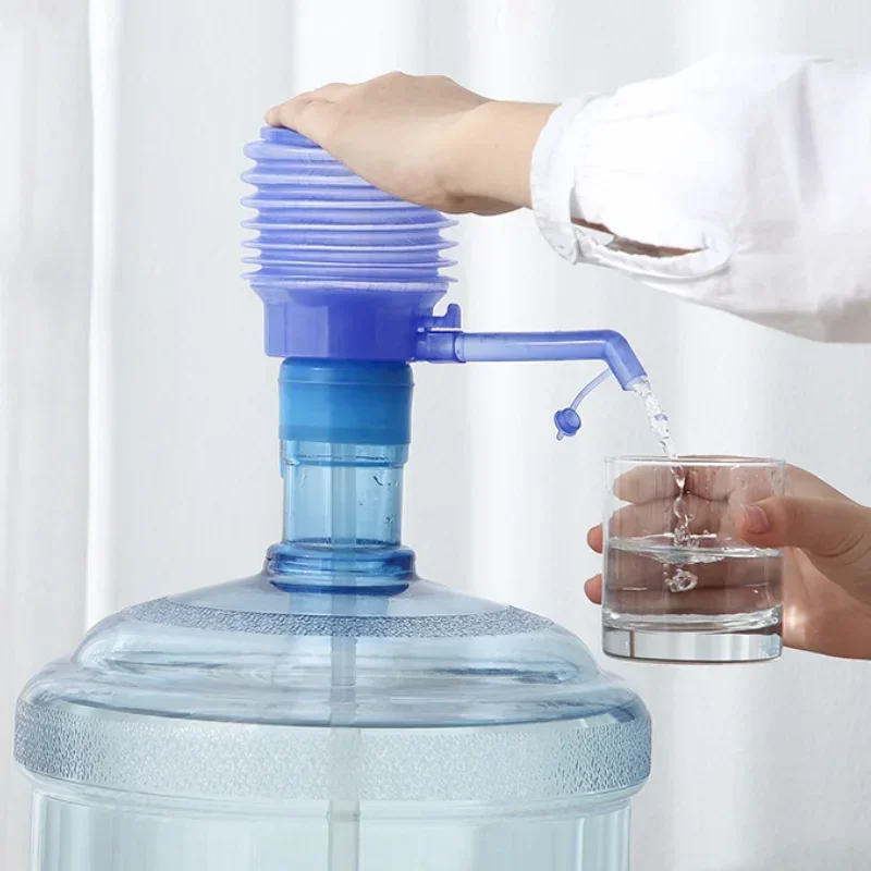 Water pump water dispenser water bottle pump beverage dispenser water dispenser pump New Clean and Sanitary Portable Bottled Drinking Water Hand Press Removable Tube Innovative Vacuum Action Manual Pump Dispenser
