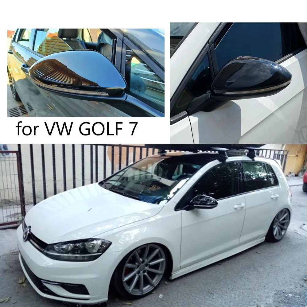 Matt Chrome spiegelkappen für Volkswagen Golf 7 