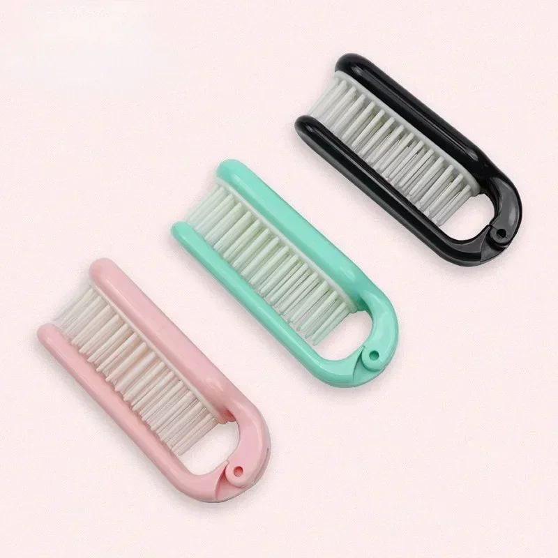 1pc Foldable Hair Comb Portable Detangling Hair Brush Anti Static Head Massager Travel Combs Hair Styling Accessories 4