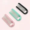 1pc Foldable Hair Comb Portable Detangling Hair Brush Anti Static Head Massager Travel Combs Hair Styling Accessories 4