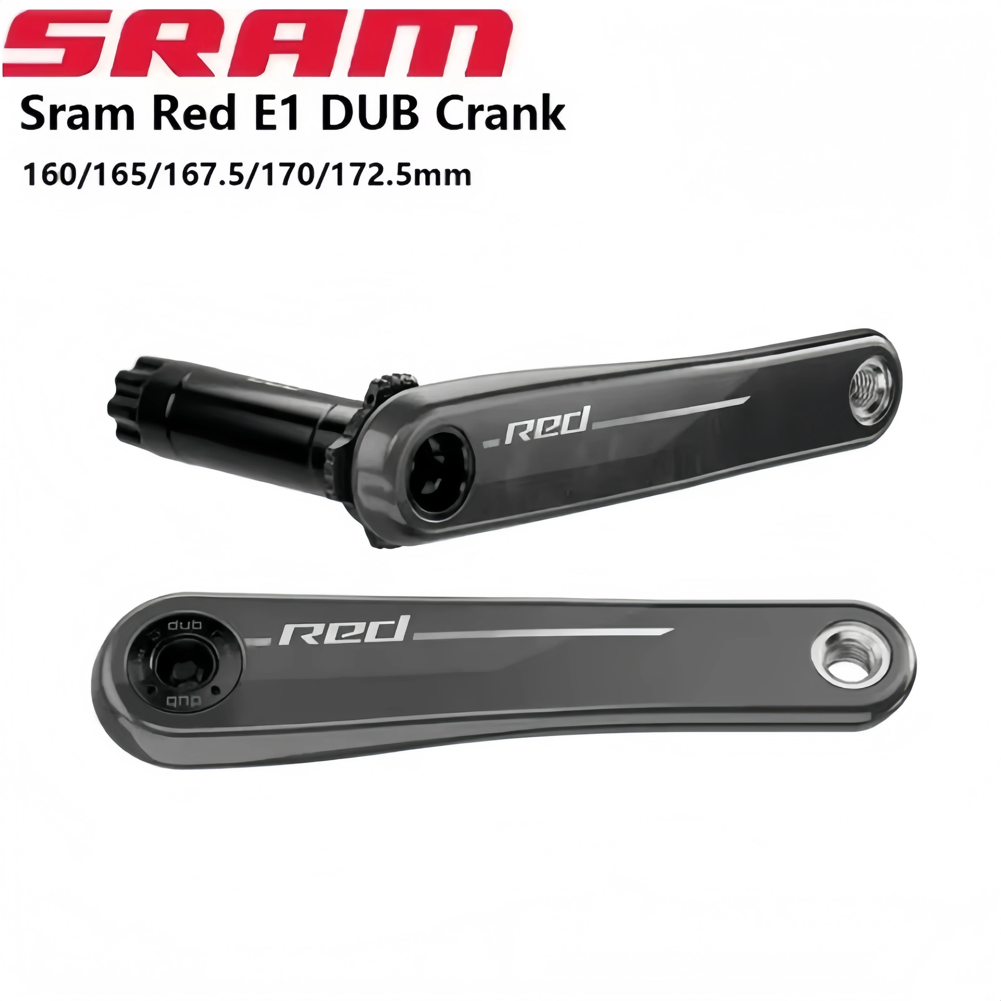 Sram Crank Red E1 DUB One Pair 160MM 165MM 167.5MM 170MM