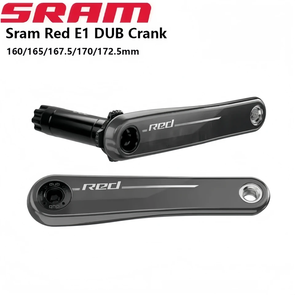 【最終値下げ】SRAM Red E1 Crankarm DUB 170mm Sram Crank Red E1 DUB One Pair 160MM 165MM 167.5MM 170MM 172.5MM