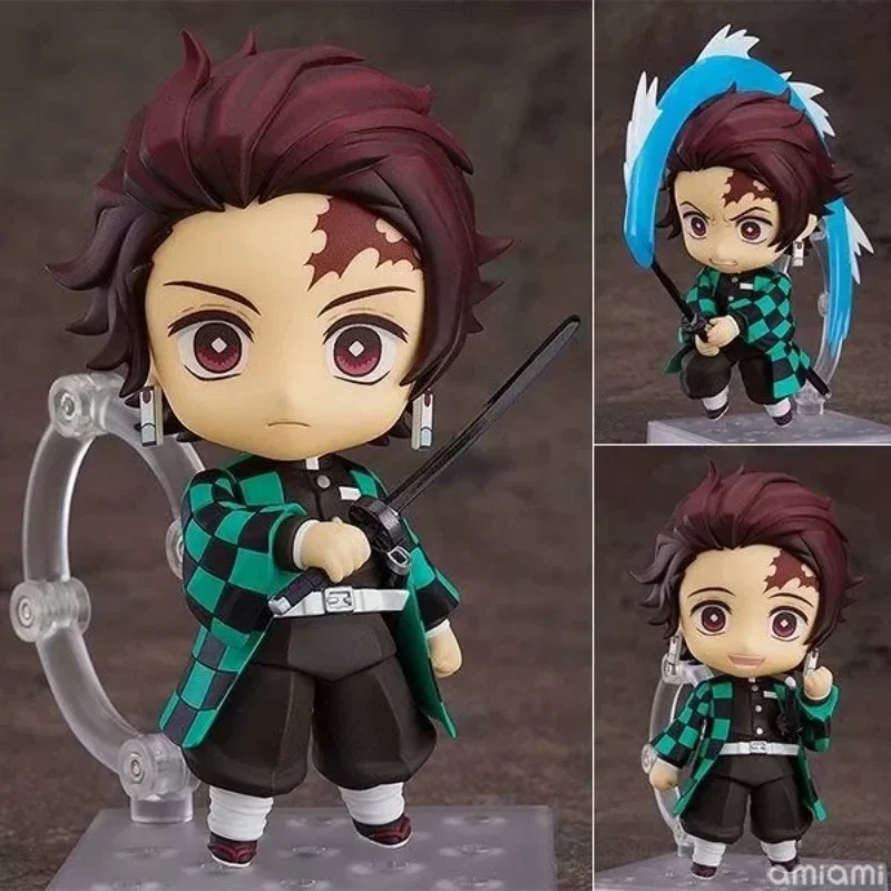 

Demon Slayer Q Figurals Anime Figure Kamado Tanjirou/Nezuko/Agatsuma Zenitsu Action Figures Model Child Birthday Toys for Kids