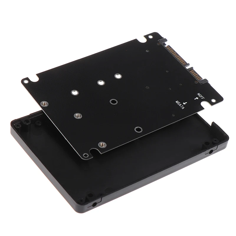 MSATA SATA M.2 NGFF SATA 하드 디스크 어댑터 보드, SATA 60Gbps M2 NGFF SATA SSD MSATA SSD 어댑터