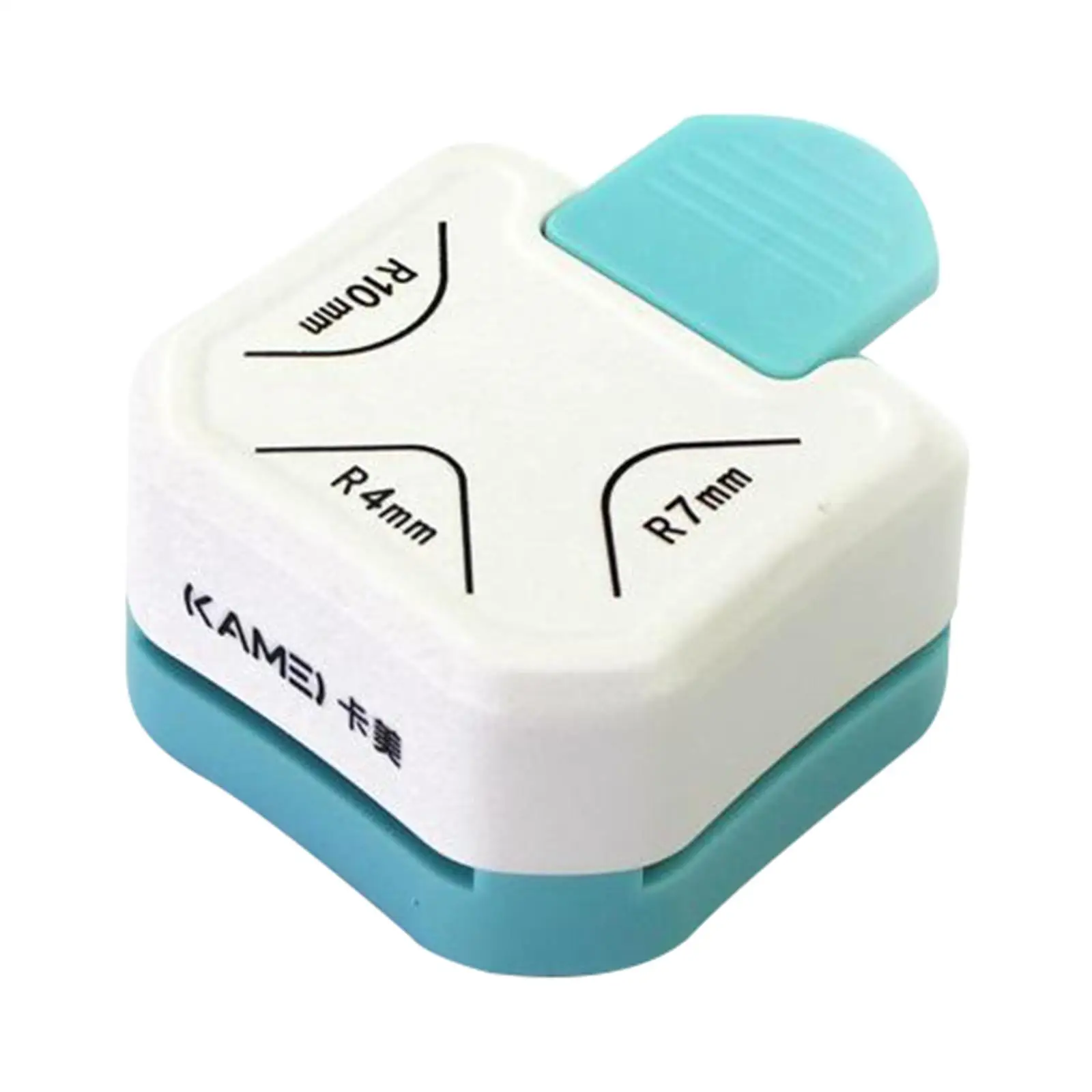 3 in 1 Mini Paper Corner Punch Rounder, cut Sizes of Corners, Cutting 4mm 7mm 10mm Corner Radiuses for Paper Projects