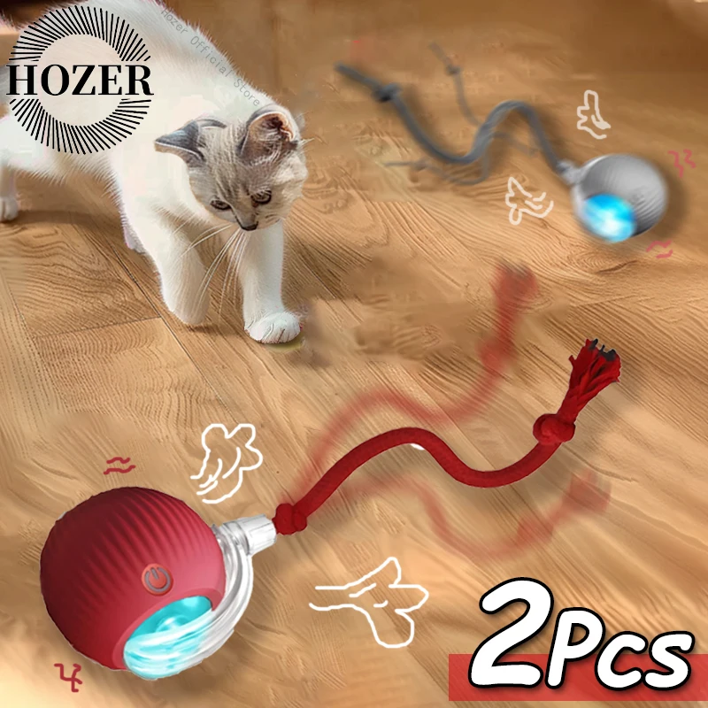 Automatic Rolling Cat Toy Balls 1