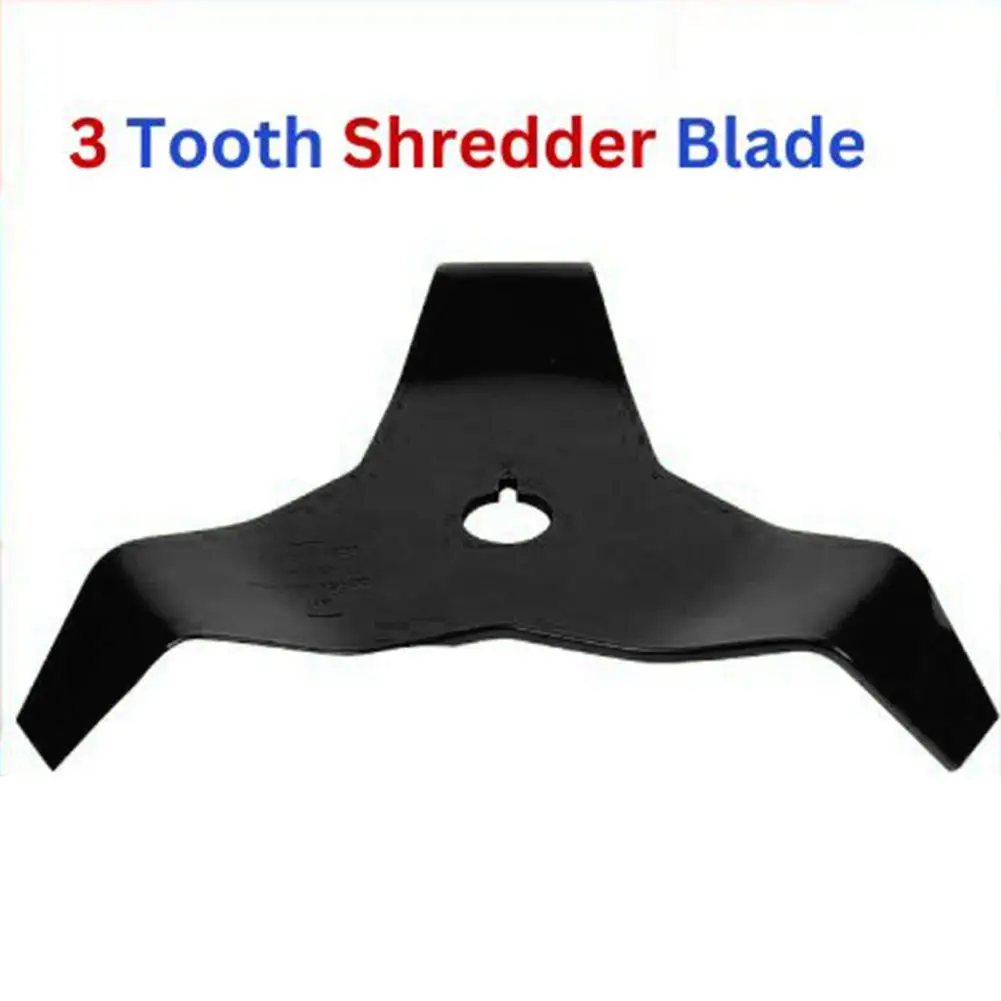 

Universal Mulching Brushcutter Blade 3 Tooth Shredder Blade Steel Fits String Trimmer Parts Garden Power Tools