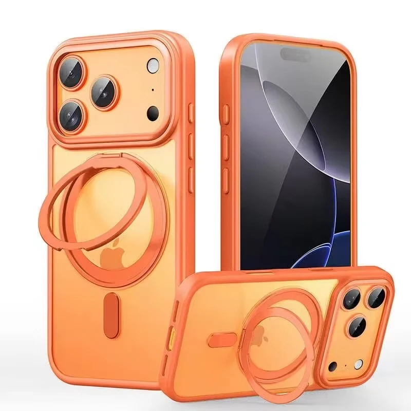 ตัวเลือกสินค้า เคสแม่เหล็กหมุนได้ 360 องศา สำหรับ iPhone 12-17 Pro Max