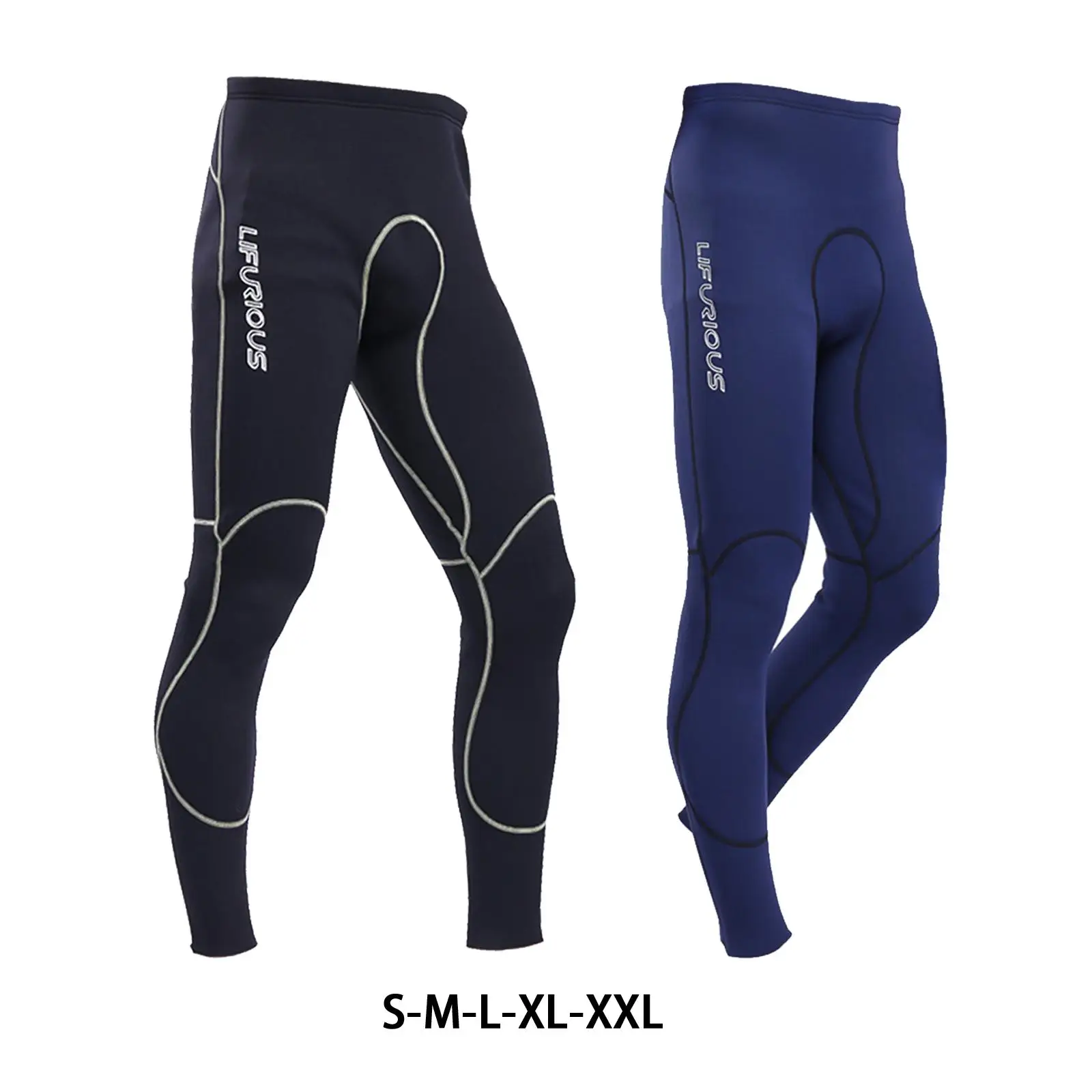 Pantaloni In Neoprene 2mm Uomo - Lunghi Per Nuoto, Surf E Snorkeling - Foto 9