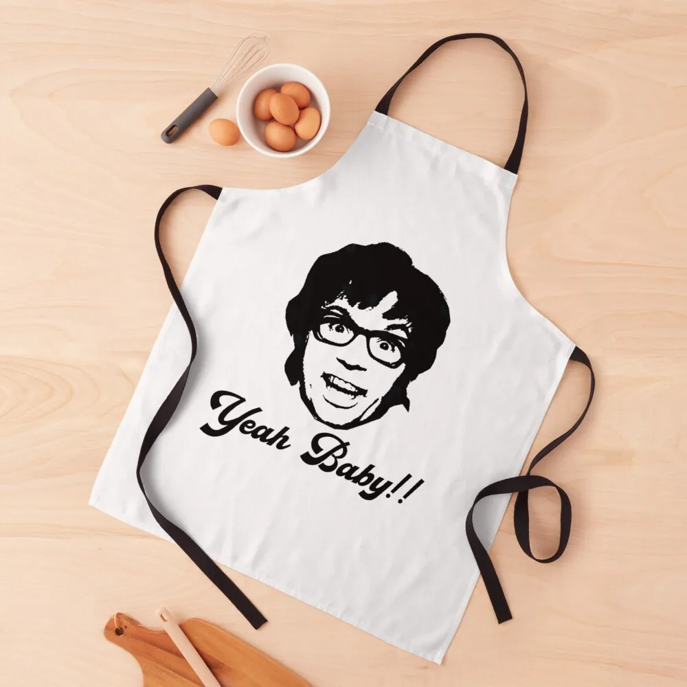 

Austin Powers Apron kitchen woman Cute Kitchen Accessories Kitchen Apras For Women restaurant accessories Apron