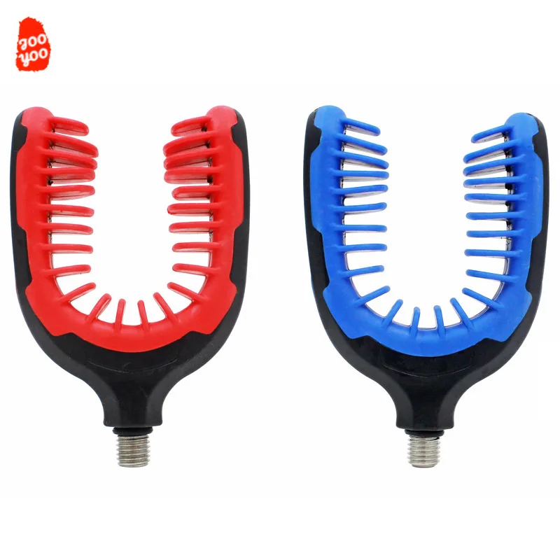 Rod Racks TPR Rubber-coated Large Bracket Head Warehouse Fishing Silicone Bracket Head Feeder Fishing Tools Gear Accessories 1PC