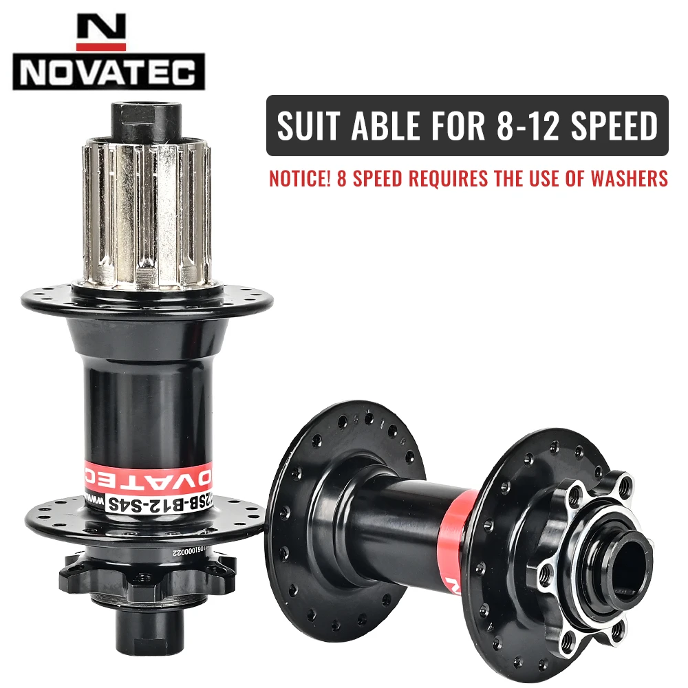 Novatec bujes de bicicleta montaña D041, 32H, BOOST MS THRU 15/12MM, buje de rodamientos para SHIMANO velocidades|Cubos de bicicleta| - AliExpress