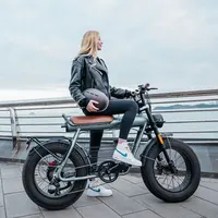 Coswheel vélo électrique CT20 1500W 48V 25AH moto 20 pouces Fatbike Ebike VTT vélos adulte vélo électrique gratuit TVA 5