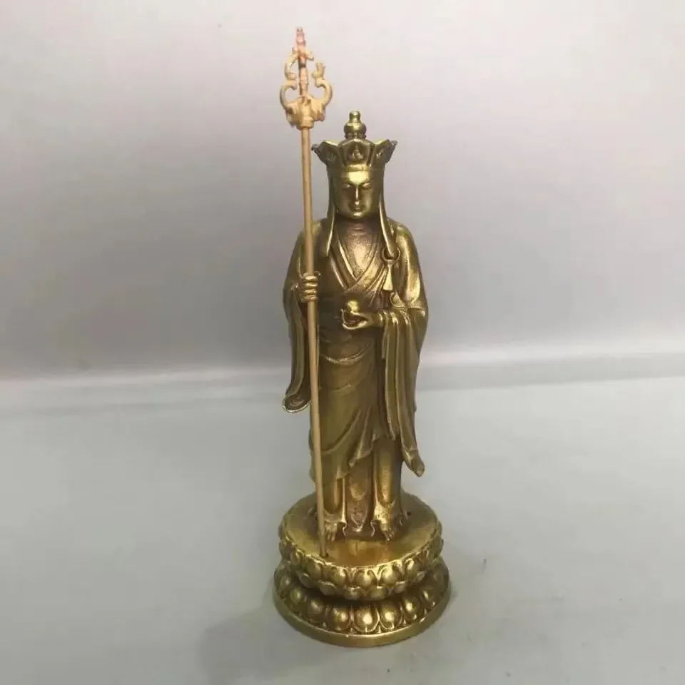 地蔵菩薩　銅製 銅造地蔵菩薩立像 文化遺産オンライン