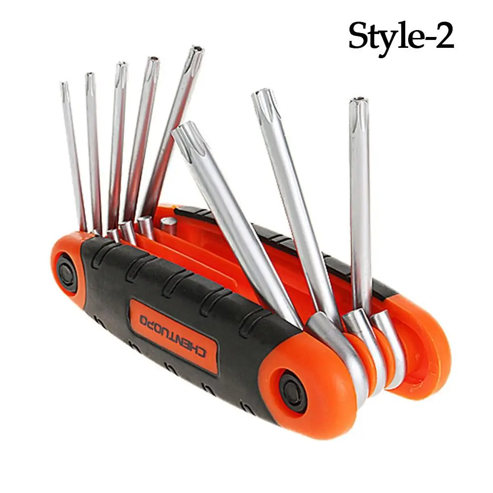 Set di cacciaviti chiave esagonale professionale multifunzionale 8 in 1 utensile manuale